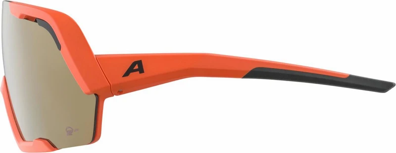 Alpina Rocket Bold Q-Lite Sportbrille pumpkin orange matt/mirror bronce