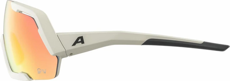 Alpina Rocket QV Sportbrille cool grey matt/mirror rainbow