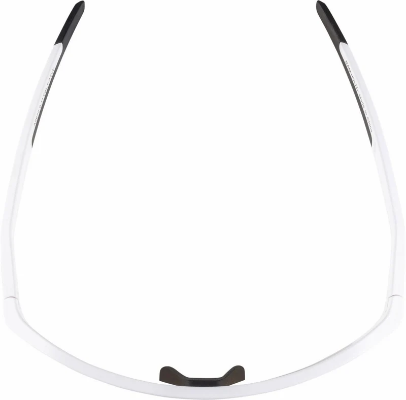 Alpina Ram Q-Lite V Sportbrille white matt/varioflexmirror+ blue