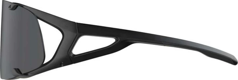 Alpina Hawkeye Sportbrille black matt/clear