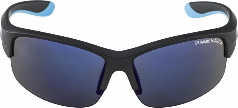 Alpina Flexxy Youth HR Kinder & Jugend Brille black-blue matt/ceramic mirror blue