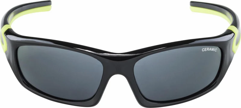 Alpina Flexxy Teen Kinder & Jugend Brille black-neon yellow/ceramic black