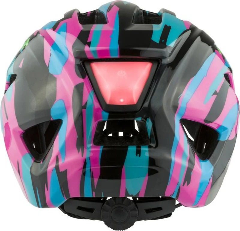Alpina Pico Flash Kinder-Helm neon-blue pink gloss 50-55 cm