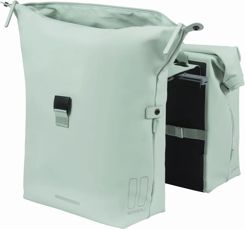 Basil SoHo Nordlicht Mik Hinterradtasche grün 41 L