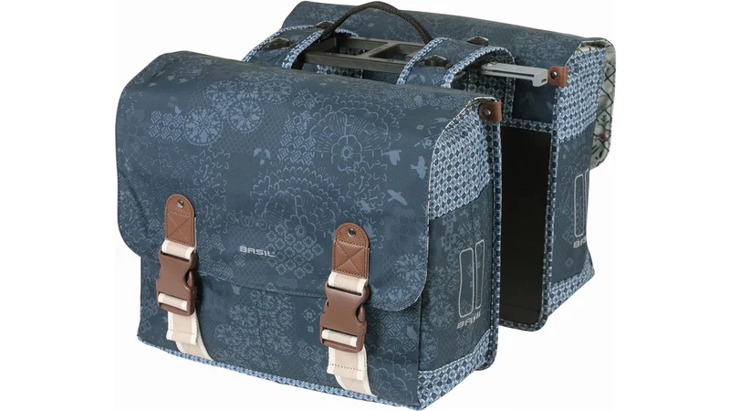 Basil Bohème Mik Hinterradtasche indigo blau 35 L
