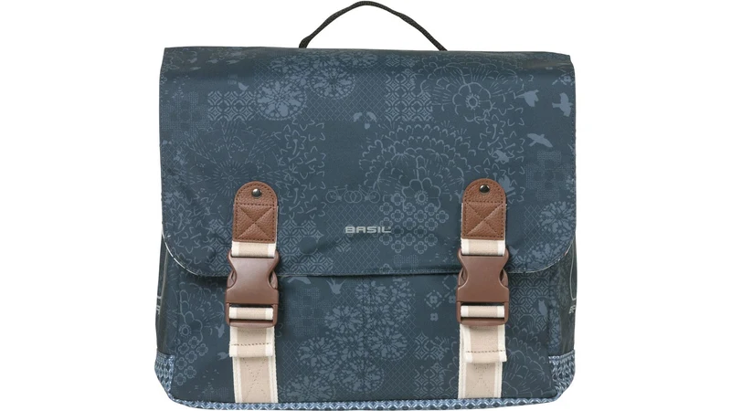 Basil Bohème Mik Hinterradtasche indigo blau 35 L