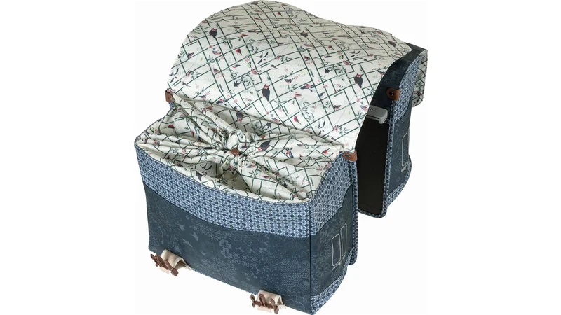 Basil Bohème Mik Hinterradtasche indigo blau 35 L