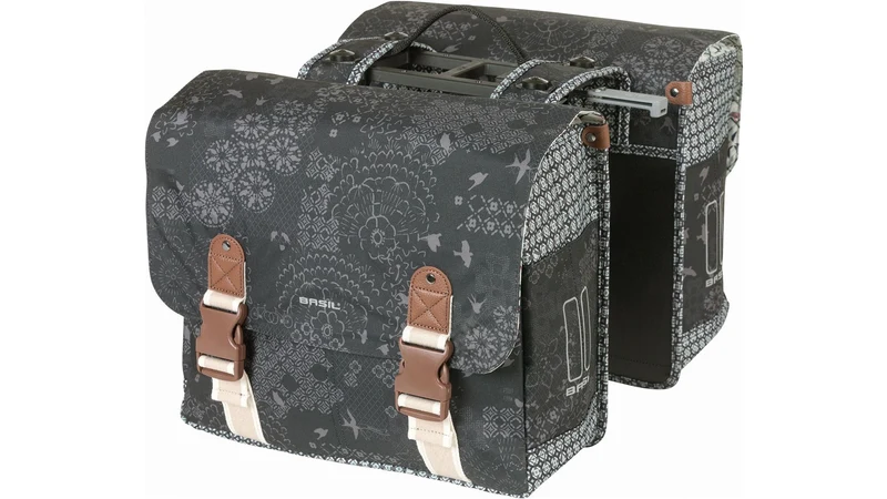 Basil Bohème Mik Hinterradtasche charcol 35 L