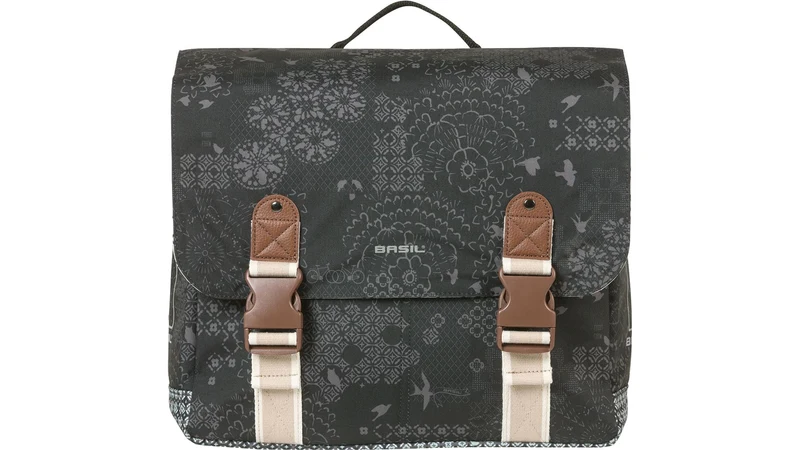 Basil Bohème Mik Hinterradtasche charcol 35 L