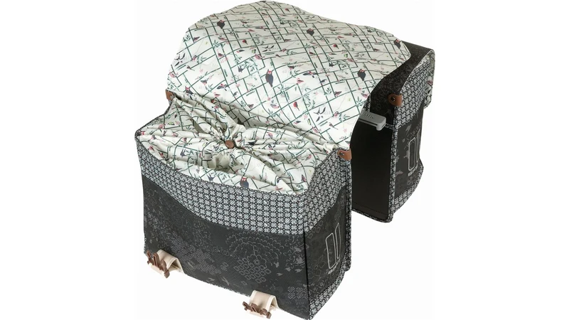 Basil Bohème Mik Hinterradtasche charcol 35 L