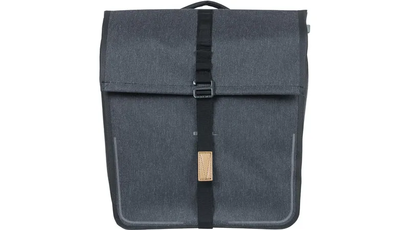 Basil Urban Dry Double Bag Mik Hinterradtasche charcol 50 L