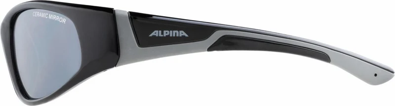 Alpina Flexxy Junior Kinder & Jugend Brille black-grey/ceramic mirror blac
