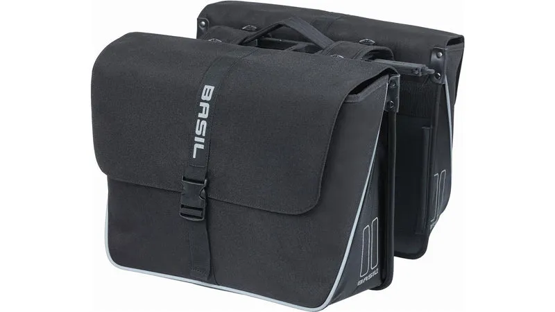 Basil Forte Mik Hinterradtasche schwarz/schwarz 35 L