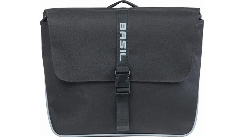 Basil Forte Mik Hinterradtasche schwarz/schwarz 35 L