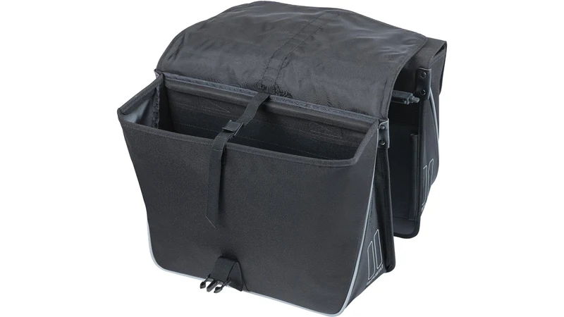 Basil Forte Mik Hinterradtasche schwarz/schwarz 35 L