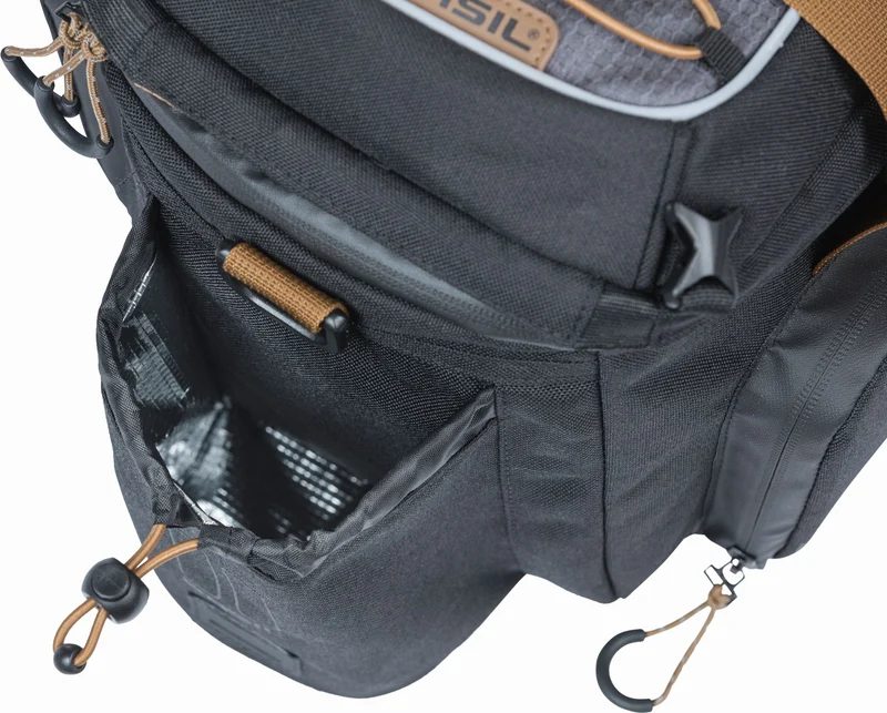Basil Miles Trunkbag XL Pro Mik Gepäckträgertasche black slate 9 - 36 L