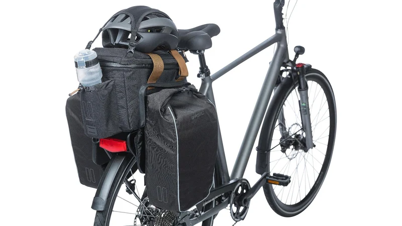 Basil Miles Trunkbag XL Pro Mik Gepäckträgertasche black slate 9 - 36 L