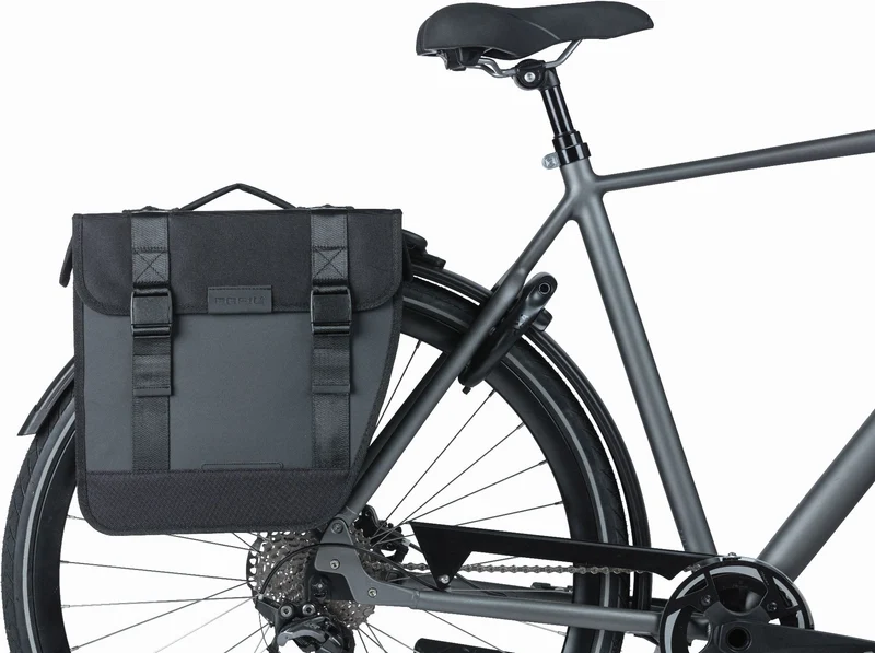 Basil Tour Waterproof Mik Hinterradtasche schwarz 28 L