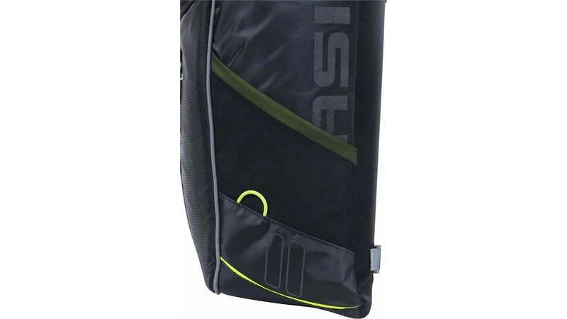 Basil Miles Mik Hinterradtasche black lime 34 L