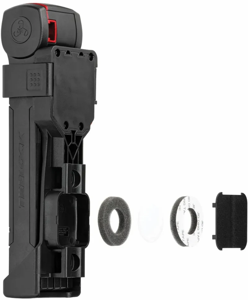 Trelock FS 380 Trigo Faltschloss inkl. X-Press-Halter - AirTag 100 cm