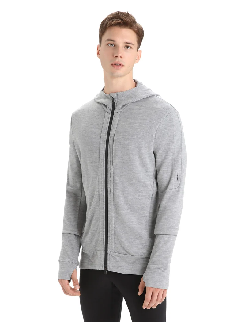 Men Quantum III LS Zip Hoodie