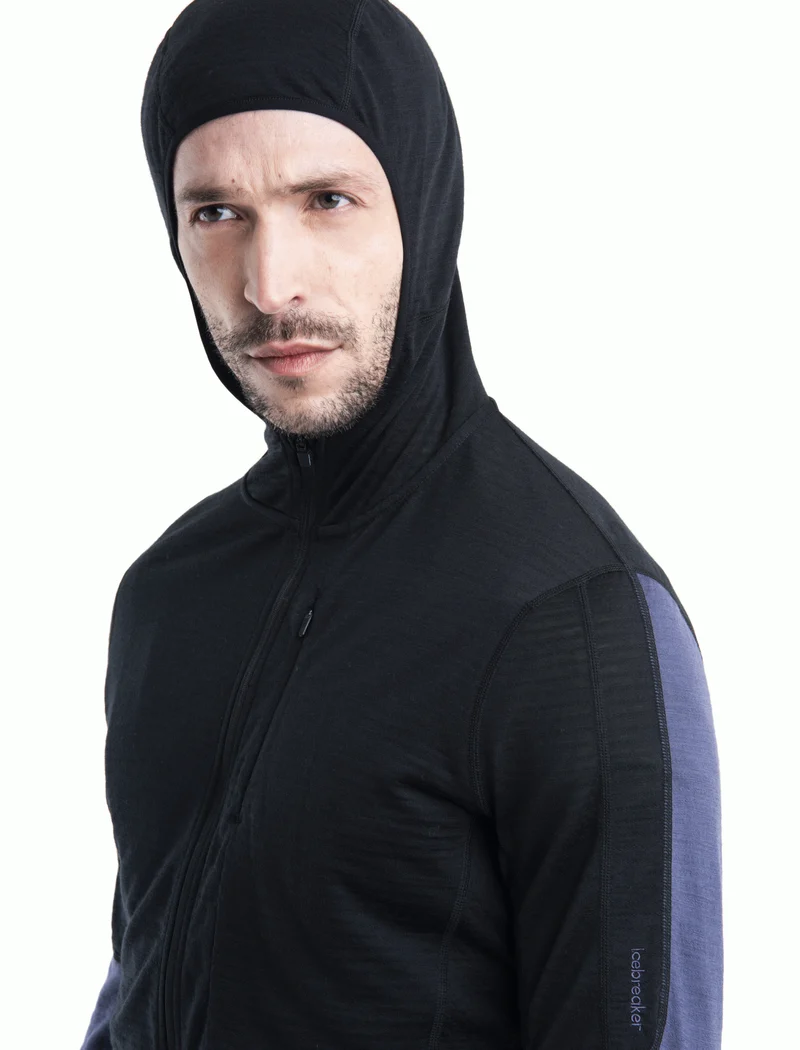 Men Merino 200 Realfleece™ Descender LS Zip Hoodie