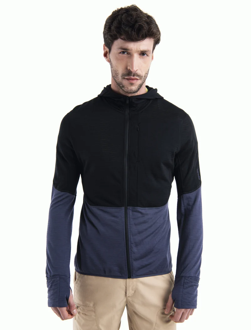 Men Merino 200 Realfleece™ Descender LS Zip Hoodie