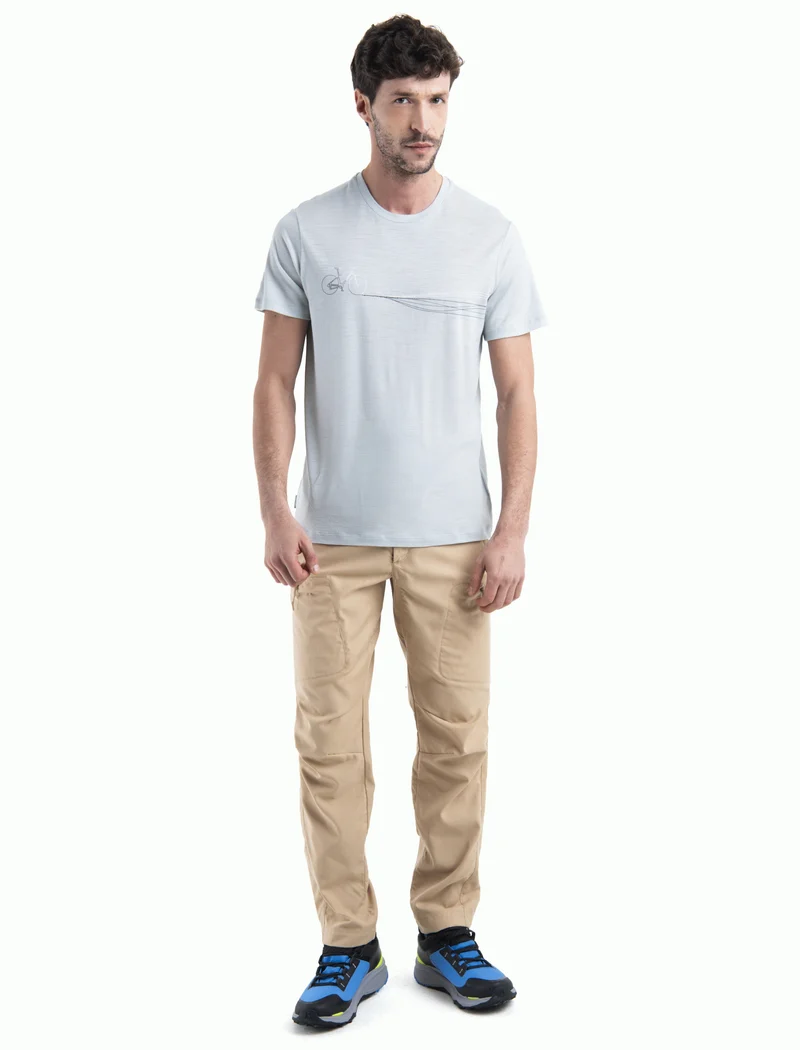 Men Merino 150 Tech Lite III SS Tee Cadence Paths