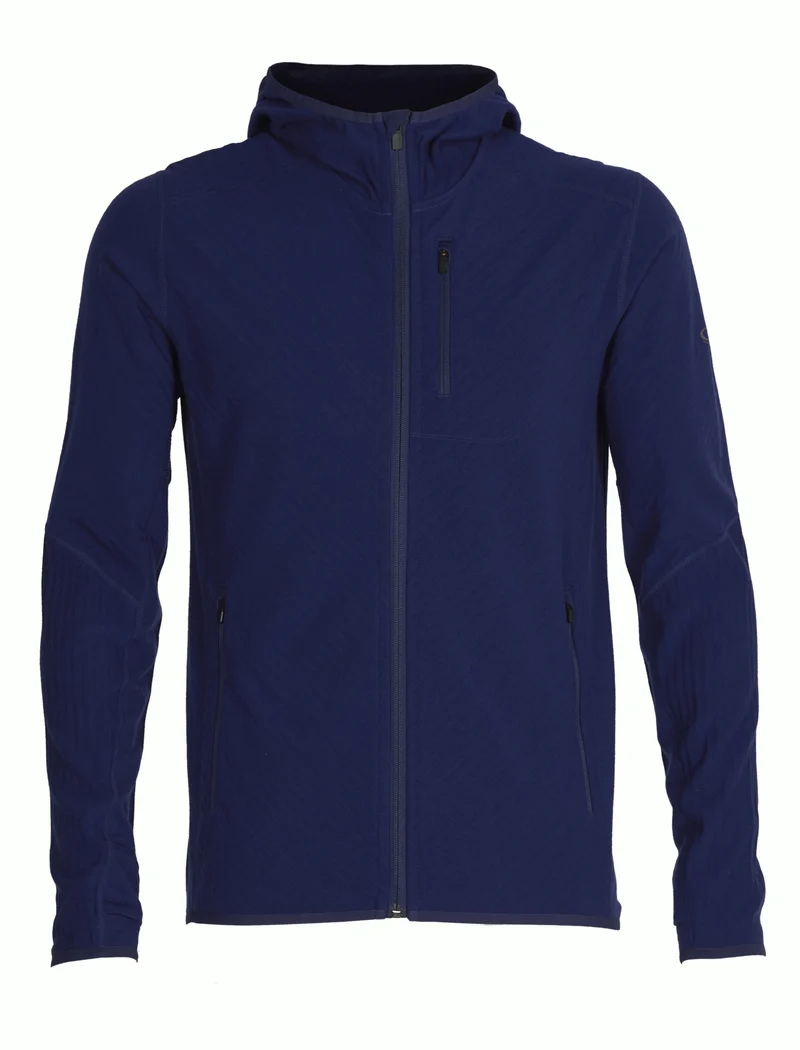 Men Descender LS Zip Hood