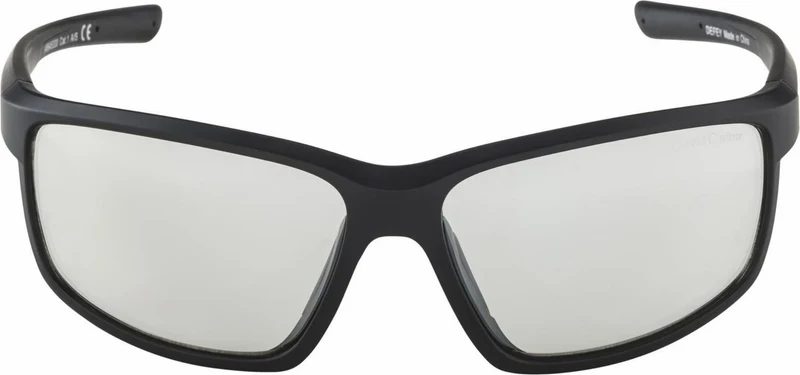 Alpina Defey Sportbrille black matt/ceramic mirror clear