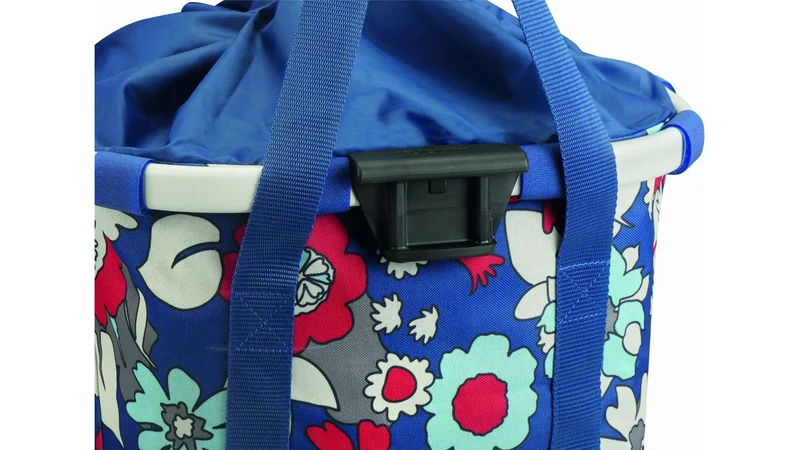 KLICKfix Bikebasket Lenkertasche florist indigo 15 L