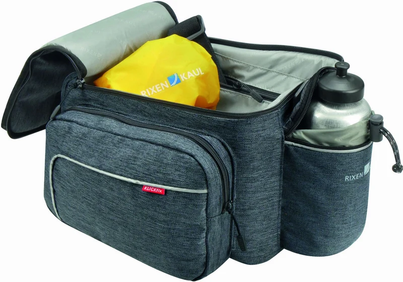 KLICKfix Rackpack Sport mit Uniklip 2 Gepäckträgertasche schwarz 12 L