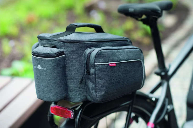 KLICKfix Rackpack Sport mit Uniklip 2 Gepäckträgertasche schwarz 12 L