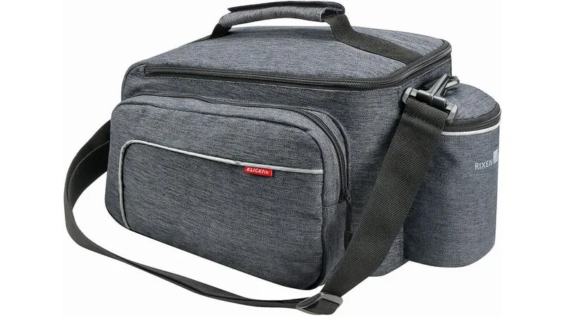KLICKfix Rackpack Sport mit Uniklip 2 Gepäckträgertasche grau 12 L