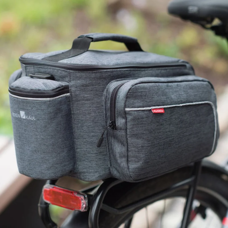 KLICKfix Rackpack Sport mit Uniklip 2 Gepäckträgertasche grau 12 L