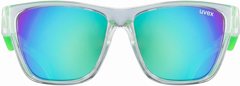 Uvex Sportstyle 508 Kinder & Jugend Brille clear green/mirror green