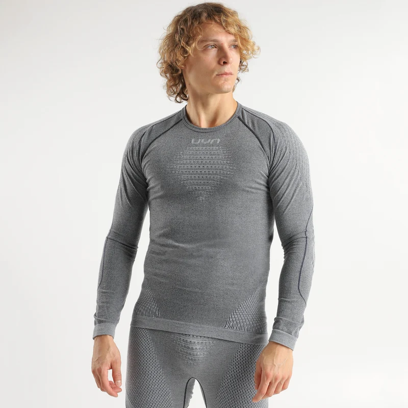 MAN EVOLUTYON BIOTECH MELANGE UW SHIRT LONG_SL