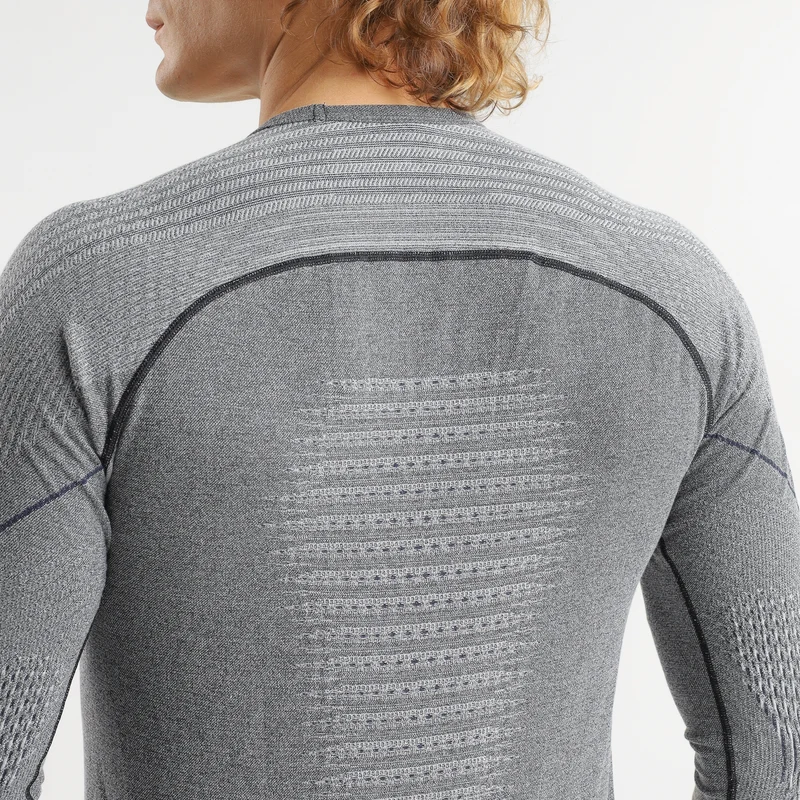 MAN EVOLUTYON BIOTECH MELANGE UW SHIRT LONG_SL