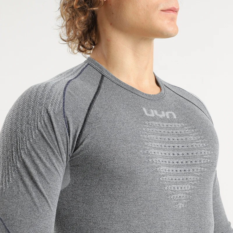 MAN EVOLUTYON BIOTECH MELANGE UW SHIRT LONG_SL