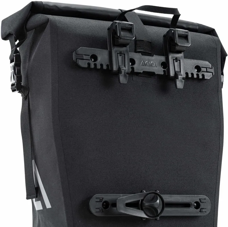 Acid Doppelpacktasche Travlr Pure black 20 L (40 L/Paar)