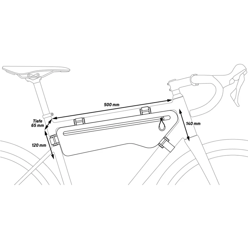 Zefal Z Adventure C4 Rahmentasche