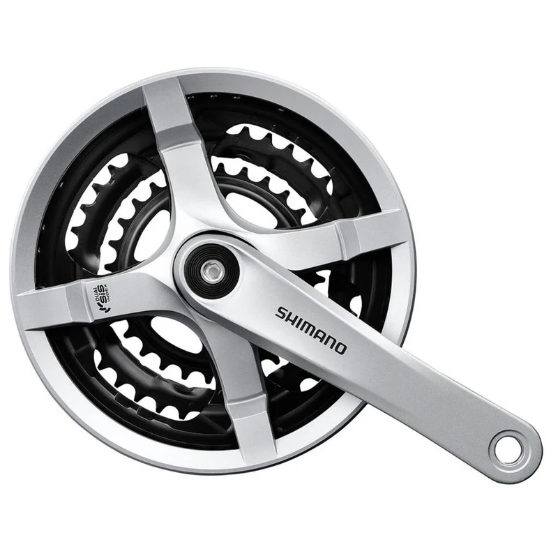 Shimano Kurbelgarnitur TY501 175 4K 483828Sil