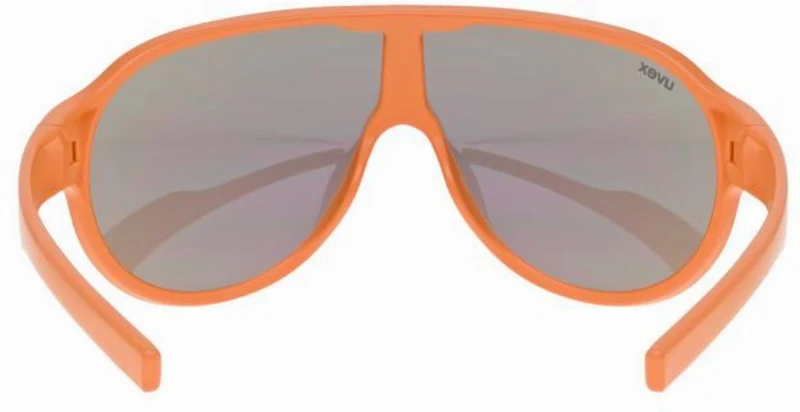 Uvex Sportstyle 512 Sportbrille orange matt/mirror green