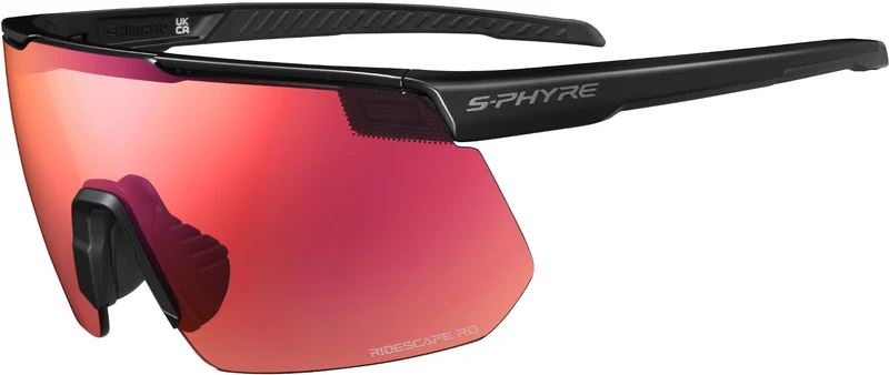 Shimano S-Phyre 2 Sportbrille Matte Extra White/Ridescape Road