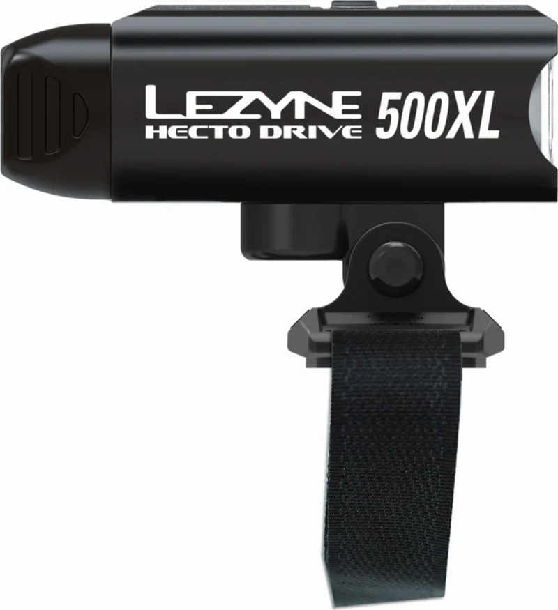 Lezyne Helmlampe Hecto Drive 500XL schwarz-glänzend