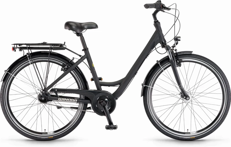 Winora Hollywood N7 Cityrad Wave 26" black matte 42