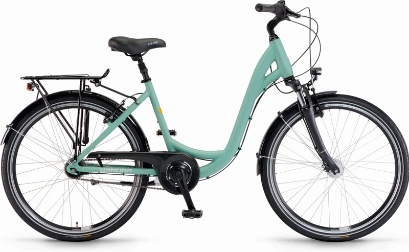 Winora Holiday N7 Cityrad Wave 26" jade green matte 43