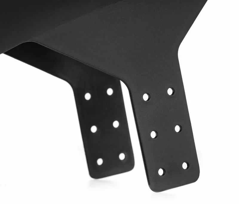 B-Ware - Acid Schutzblech Mud Blocker vorne lang black 87 x 405 mm (Gebrauchtware)