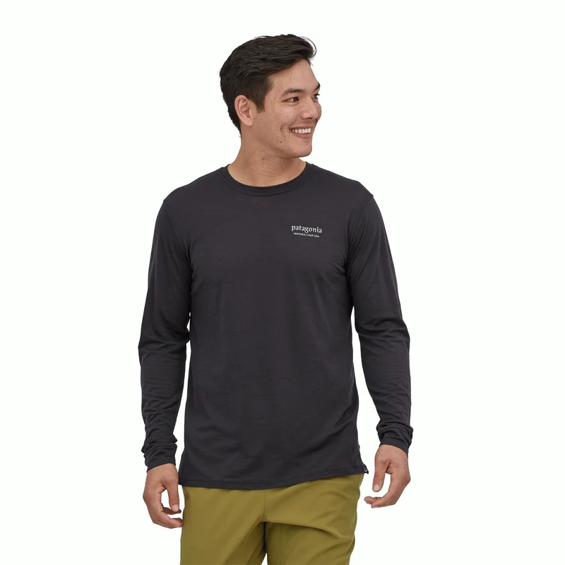 M's L/S Cap Cool Merino Blend Graphic Shirt