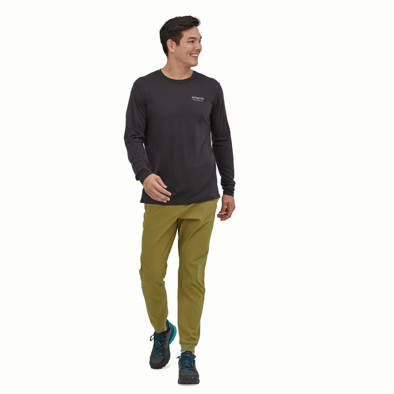 M's L/S Cap Cool Merino Blend Graphic Shirt